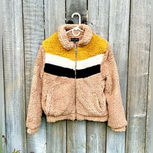 ⚡FINAL SALE! Beige Fleece Teddy Jacket